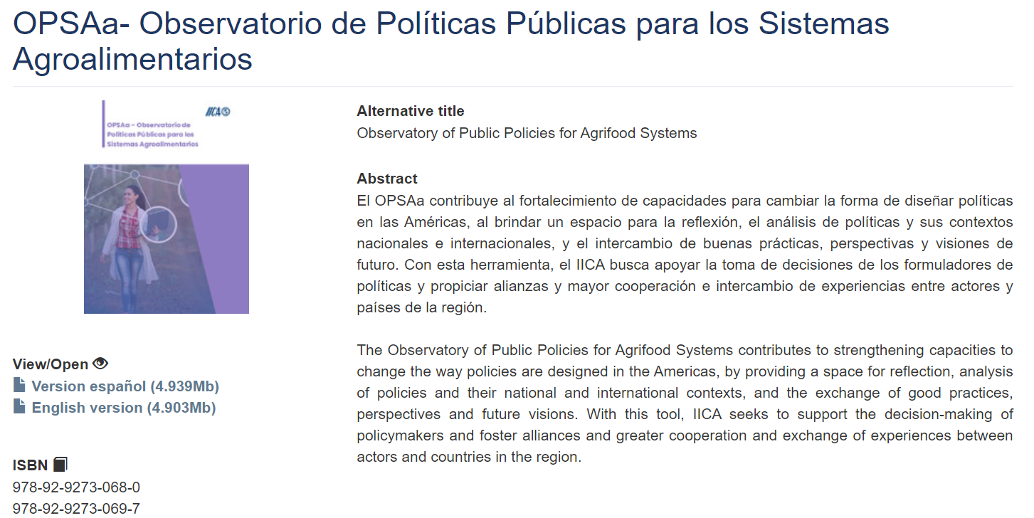 Repositorio documento OPSAa